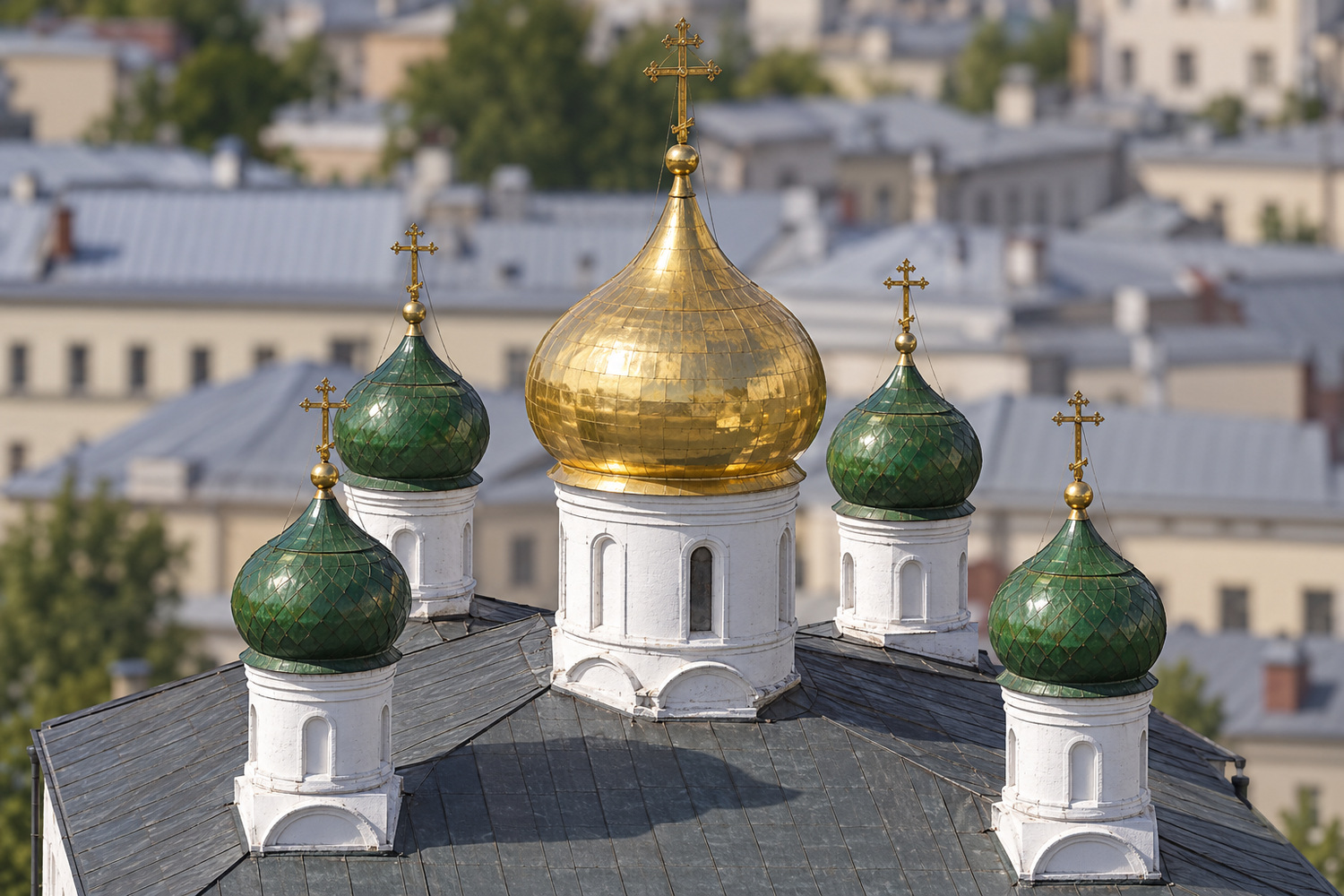 Пятиглавие старого собора