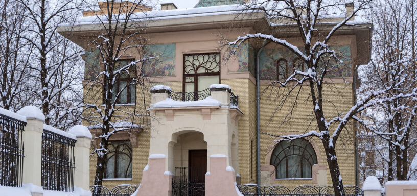 Особняк Рябушинского зимой