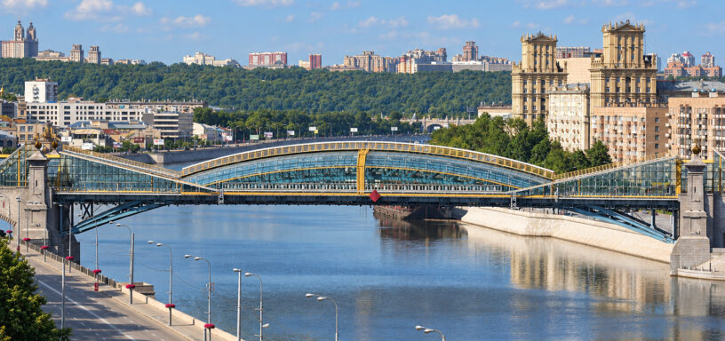 Мост Богдана Хмельницкого над Москвой-рекой