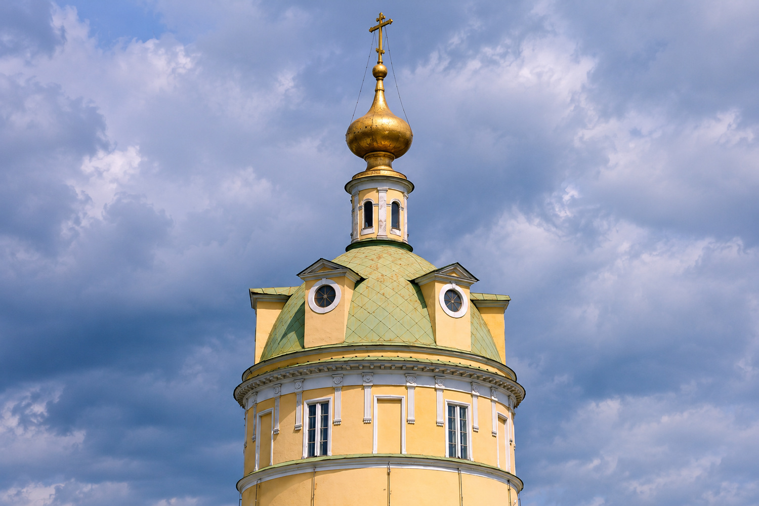 Купол Покровского собора на Рогожском