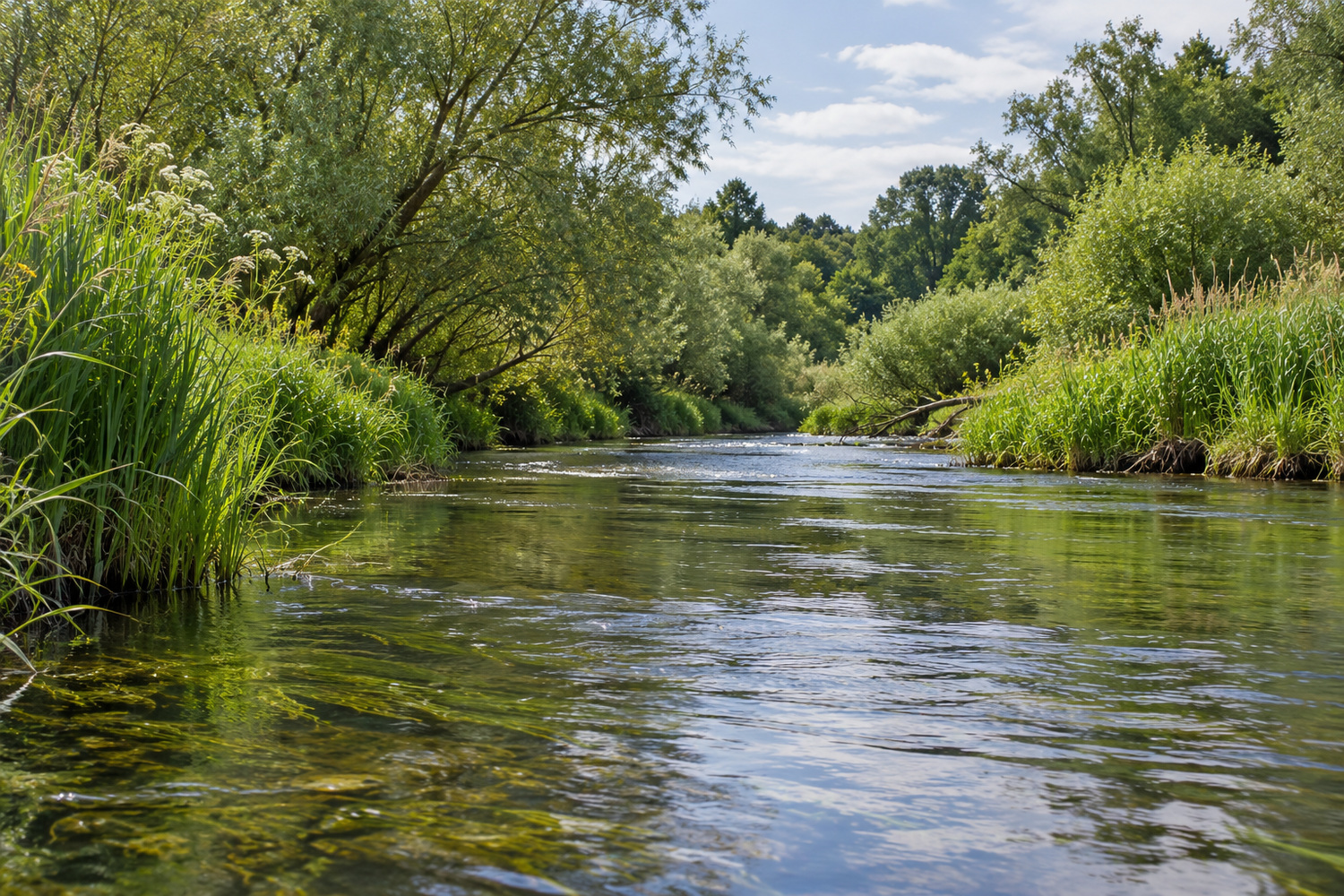 Растительность у воды