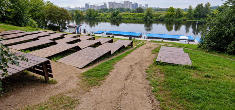 Прибрежная зона парка «Фили»