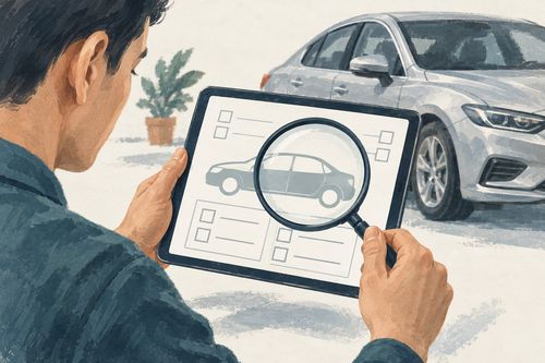 Чтение аукционного листа автомобиля