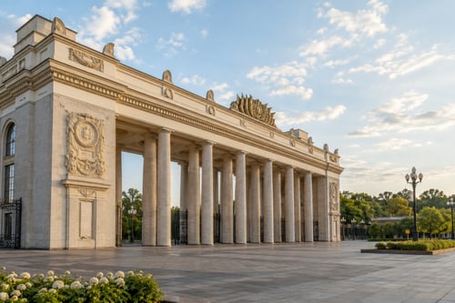 Главный вход в Парк Горького
