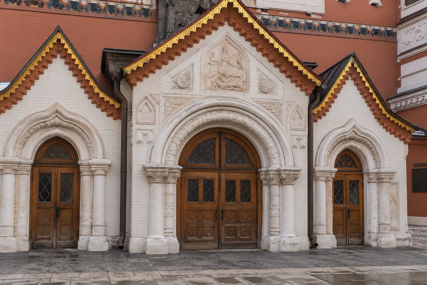 Вход в Третьяковскую галерею
