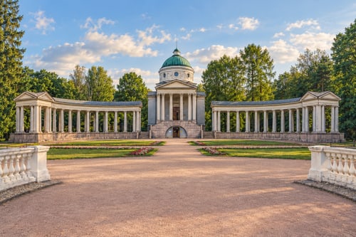 Колоннада в Архангельском