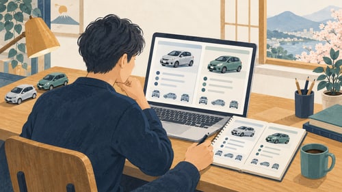 Иллюстрация сравнения предложений