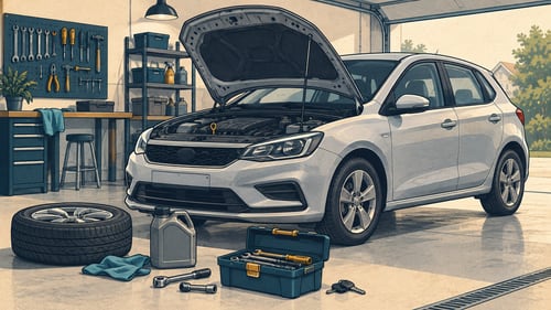 Первое обслуживание автомобиля после получения